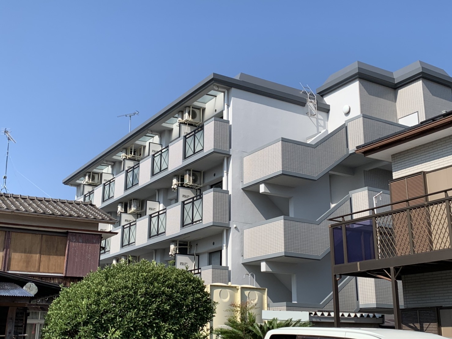 春日市マンション外壁塗装