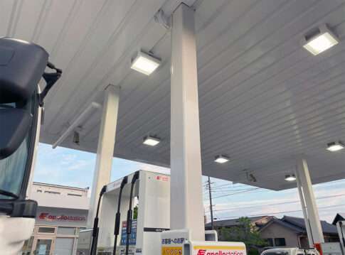 ガソリンスタンド 外壁塗装