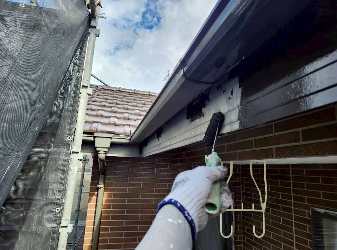 付帯 上塗り1回目