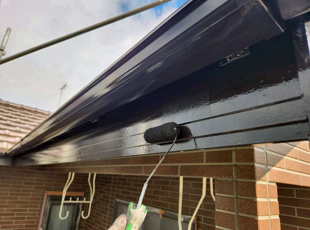 付帯 上塗り2回目